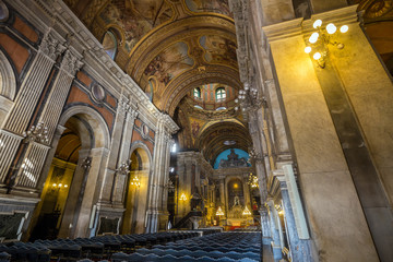 Obraz premium Candelaria Church in downtown in Rio de Janeiro