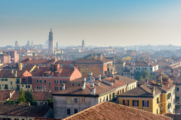 Naklejka premium Venetian street life. Venice, Italy