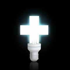 Obraz premium Electric light bulb