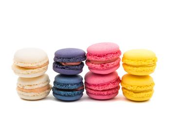Colorful French Macarons