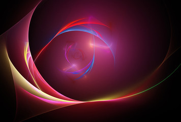 Abstract fractal background