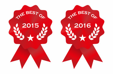 The Best of 2015 & 2016 Ribbon Badge