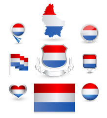 Luxembourg Flag Collection