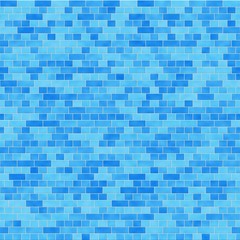 ブルーグラデーションのタイル背景　/　ブルーのグラデーションタイルにボーダーを入れました。