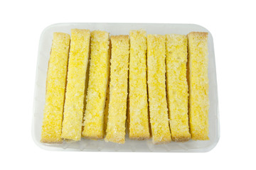 Biscuits with butter and sugar