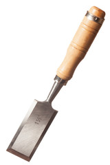 Isolated Carving Tool, Working Wood