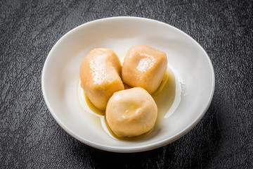 里芋の煮物　正月料理　 seasoned Japanese foods of the taro