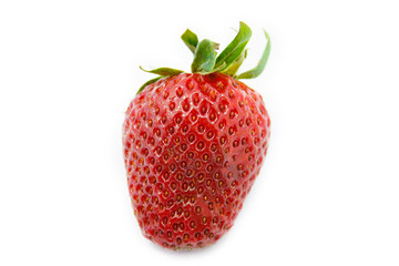 strawberry isolated on white background