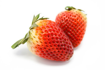 strawberry isolated on white background