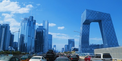 Skyline van Peking