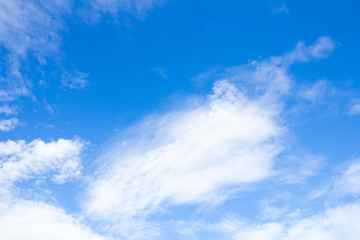 blue sky background with clouds