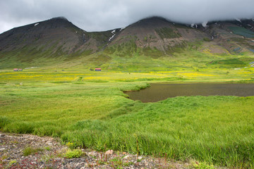 Fototapeta na wymiar Eyjafjordur peninsula, Iceland