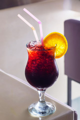 cocktail in the bar
