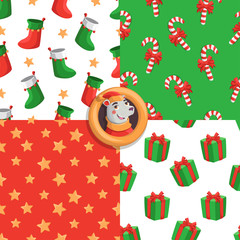 Merry Christmas pattern