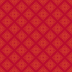 Thai pattern in wall painting,Laithai 