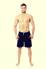 Fototapeta premium Sexy muscular man.