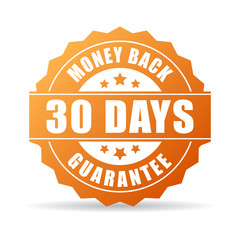 30 days money back guarantee