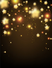 Obraz premium Background with stars.