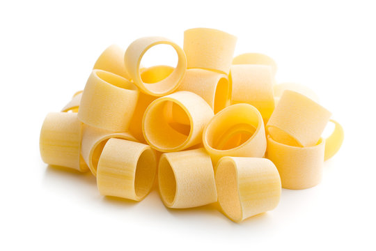 uncooked pasta calamarata