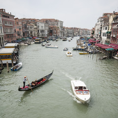 Fototapeta na wymiar Il Canal Grande a Venezia 
