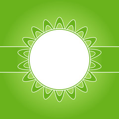 Beautiful design decorated frame