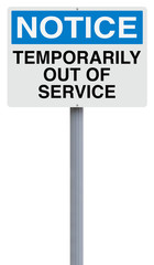 Temporarily Out of Service
