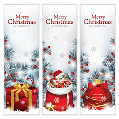 Trendy Christmas banners