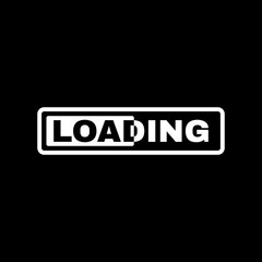 The loading icon. preloader symbol. Flat