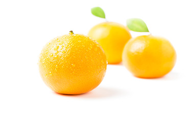 orange fruit isolated