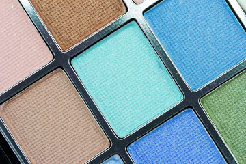 Close up make up collection