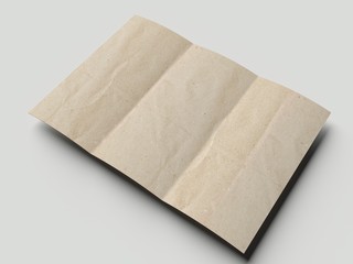 Tri-Fold Brochure Mockup