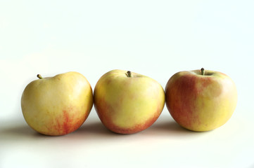 three apples