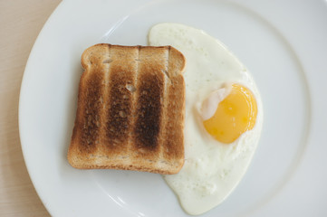 toast and egg