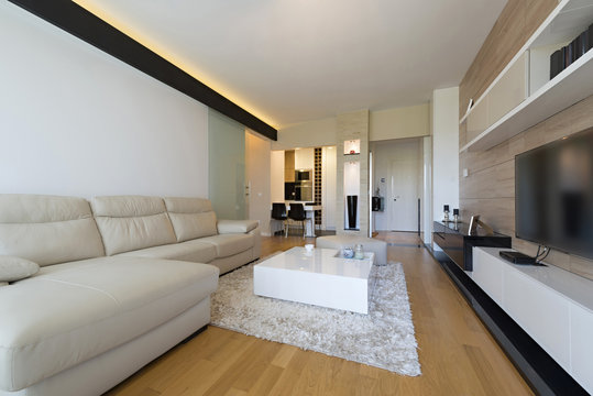 Modern living room, Interior design