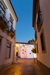 Night narrow street