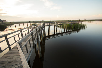 Obraz premium „Bueng-Bua” w Prajuabkeereekhan w Tajlandii IIII