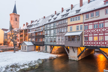 Erfurt in Winter