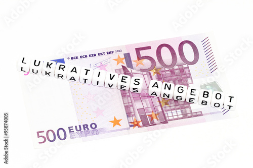 Lukratives Angebot Lukratives Angebot