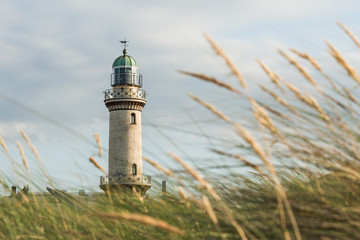 Lighthouse of Warnemuende in Rostock