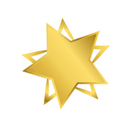 Obraz premium goldener stern