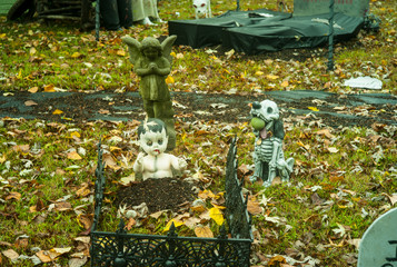Halloween displays in Memphis, TN