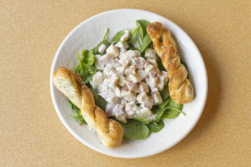 Potato Salad Spinach