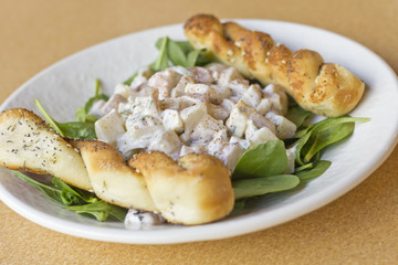 Potato Salad Spinach