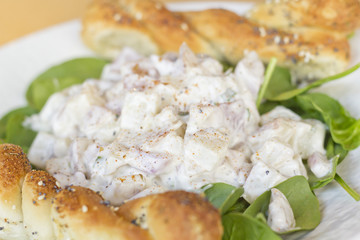 Potato Salad Spinach