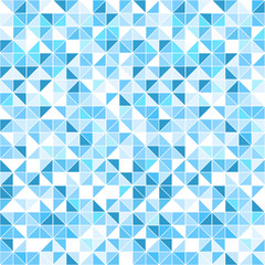 Geometric blue background - seamless.