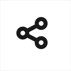 Black structure vector line icon