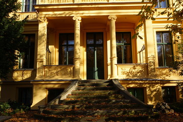 alte Villa in der Schlossstrasse