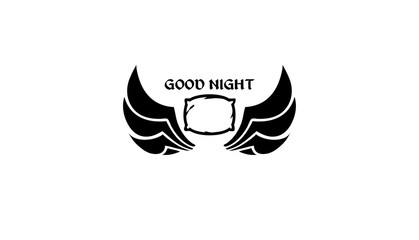 Good Night Design Illustration