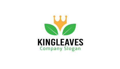King Leaves Design Illustration