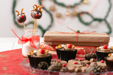 Christmas cupcake